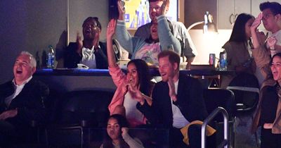 Meghan Markle and Harry's basketball entourage as they carry out kind gesture for staff