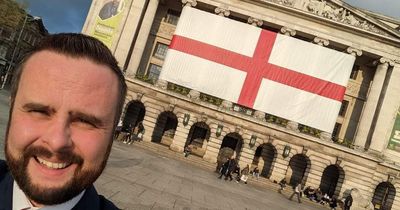Mansfield council candidate says he had 'horrible backlash' after England flag post