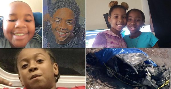 Five kids killed in fiery car crash may have been begging for cash just moments before
