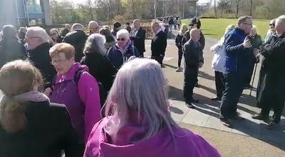 Angry protestors confront McGill's Bus bosses over service cuts