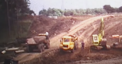 Fascinating Edinburgh film footage shows city bypass in construction