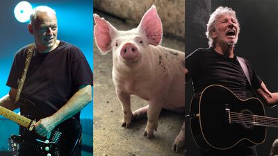 How David Gilmour used a pair of pigs’ testicles to get one over on Roger Waters