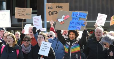 West Lothian residents protest after bus cuts make them feel like 'prisoners'