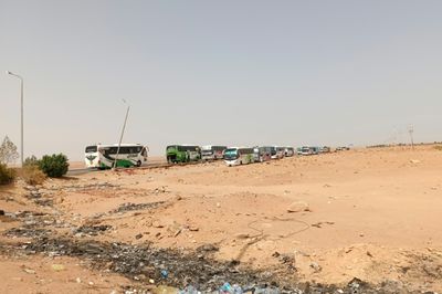 Sudanese brave harrowing desert journeys to safety in Egypt