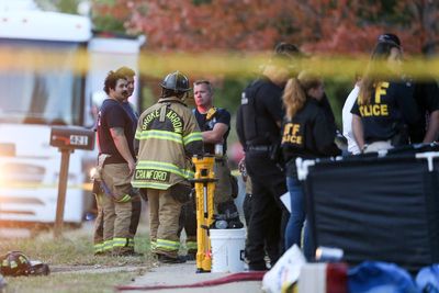 8 found dead in burning Oklahoma house were each shot