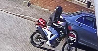 CCTV released of two motorcyclists after pedestrian hit in crash in Scots town