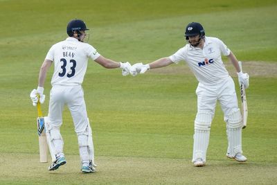 Jonny Bairstow comes close to a century on his return to action after injury