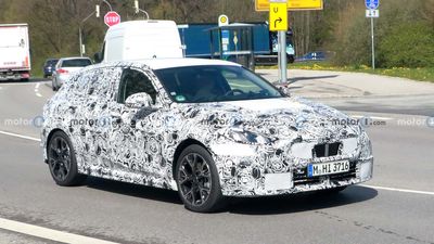 Next-Gen BMW 1 Series Spied With Production-Spec Headlights