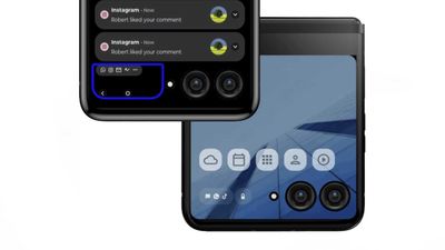 The Motorola Razr 2023 cover screen will be as big as the original iPhone's display