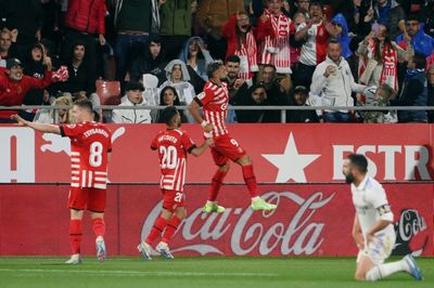 Castellanos hits four as Girona thrash champions Real Madrid