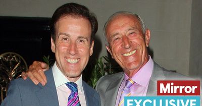 Anton Du Beke chokes back tears during onstage tribute to Strictly co-star Len Goodman