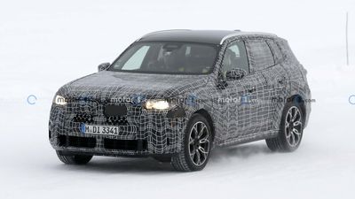 2024 BMW X3 Spied In M40i Trim Enjoying A Snow Day