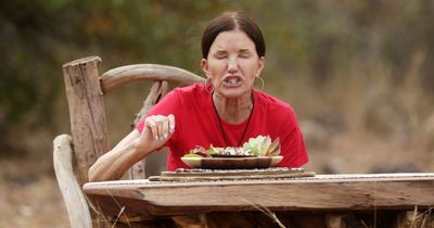 I'm A Celebrity's Janice Dickinson flips Ant and Dec the finger during 'most brutal' eating trial