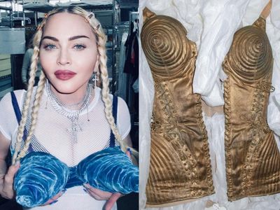 Madonna revisits iconic cone bra while showing off wardrobe archive: ‘Trip down memory lane’