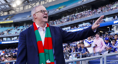 The PM and navy chief are proud Rabbitohs fans. Here’s to the new power network