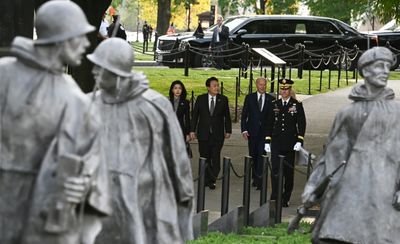 Yoon, Biden kick off visit cementing US-South Korean ties