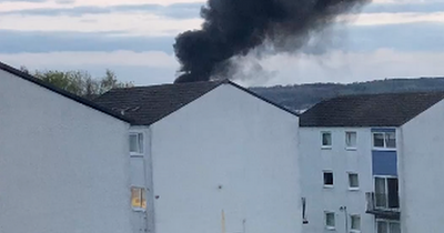 Smoke seen from Edinburgh after Scottish substation bursts into flames