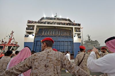 Ship carrying 1,687 Sudan evacuees reaches Saudi: ministry