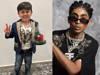 Abdu Rozik welcomes MC stan to UAE with an eternal living rose to symbolise their brotherhood - Exclusive