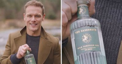 Sam Heughan makes huge Sassenach gin announcement as he suits up in kilt