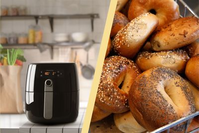 I tried the air fryer bagels hack - and now it's my favorite lunch