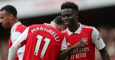 Bukayo Saka appears to drop unexpected double Arsenal team news hint for Man City clash