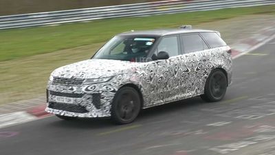 2024 Range Rover Sport SV Spied On Nurburgring Ahead Of May 31 Debut