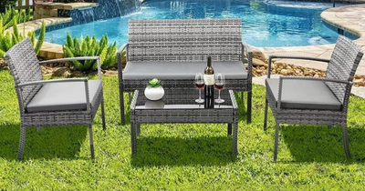 Wayfair launches flash sale and this 5-piece rattan furniture set is less than £145!