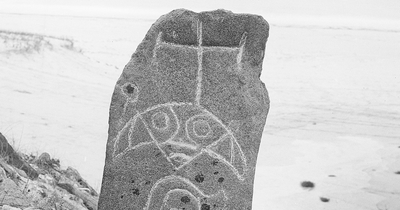 The Scottish stone with 'Dobby lookalike' carving made 1,500 years before Harry Potter films