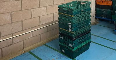 Sad images show Edinburgh food bank bare as they make heartbreaking appeal