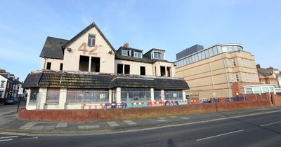Demolition of derelict 'eyesore' pub on Whitley Bay seafront gets under way