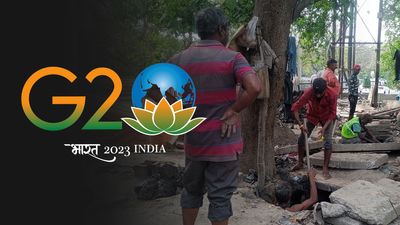 In run-up to G20, Delhi drains see manual clean-ups without protective gear