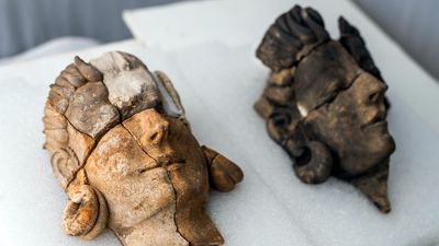 2,600-year-old stone busts of 'lost' ancient Tartessos people discovered in sealed pit in Spain