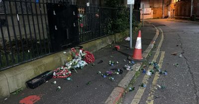 Ian Ogle: Man, 20, arrested after vandalism at memorial in Short Strand