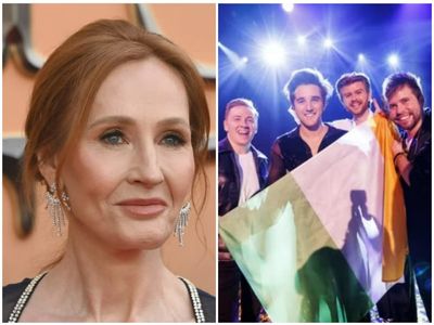 JK Rowling accuses Irish Eurovision act of ‘misogyny’ amid transgender dispute