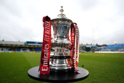 FA Cup final between Manchester City and Manchester United to kick off at 3pm