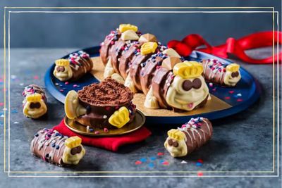 King Colin the Caterpillar! M&S give their signature cake a coronation makeover