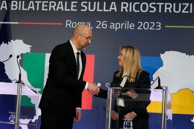 Italy's Meloni urges quick start of Ukraine's EU entry talks