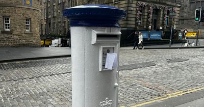 Edinburgh locals troll new coronation post box they say is painted 'wrong nationality'