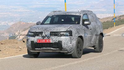 2024 Dacia Duster Spied Under Development In Spain