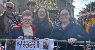 Boy, 9, waits for hours to get a glimpse of King Charles III on Liverpool visit