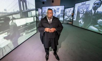 Isaac Julien review – lithe bodies, a lynching and a televisual paean to lust
