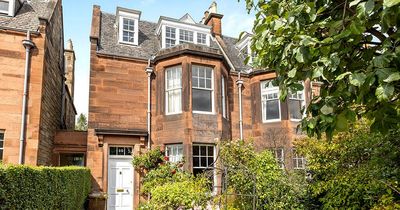 Lush Edinburgh family home with fairytale garden on market for almost £1million