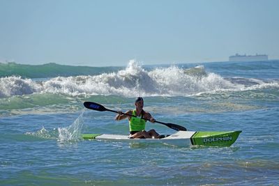 Saving a life all in a long day's work in surf