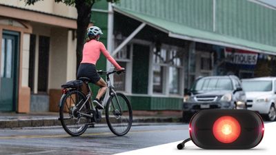 Garmin's new Varia rearview light and radar plugs into your e-bike