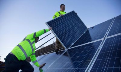 Number of UK homes installing rooftop solar panels highest in over seven years