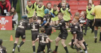 'Unbelievable!' Welsh school kids score series of stunning tries amid wild scenes at Principality Stadium