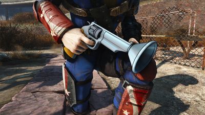 Hilarious Fallout 4 gun mod adds The Simpsons' iconic 'magazine revolver'