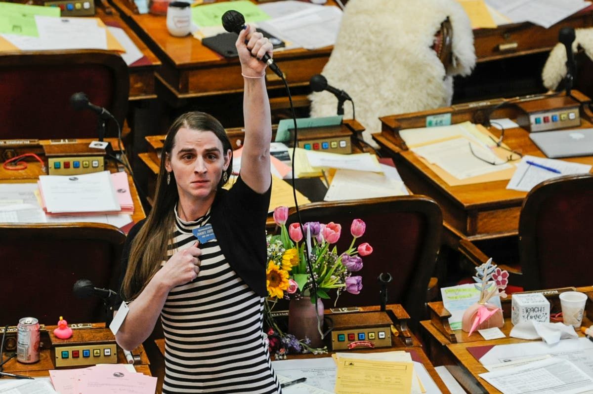 Transgender Lawmaker Zooey Zephyr Barred From Montana…