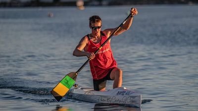 Ukrainian refugee eyes dream of representing Australia at canoe sprinting championships